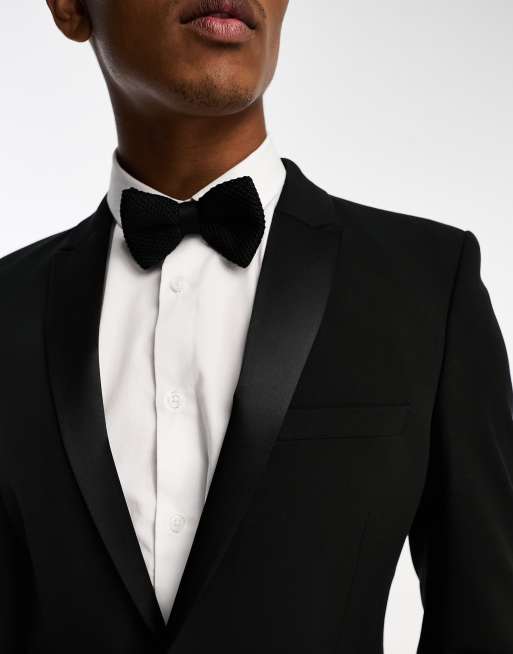 Asos black tie suit shop