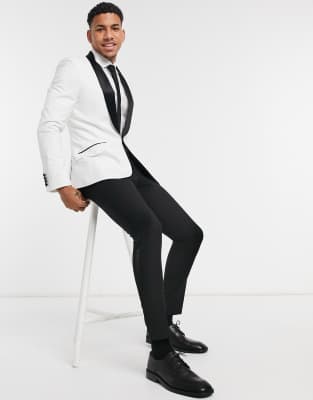 asos white tuxedo