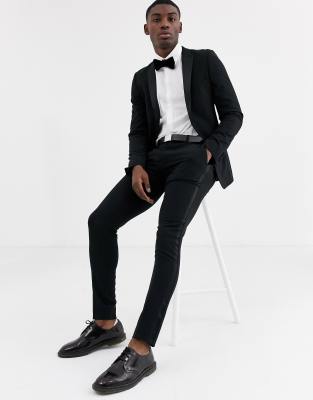 mens skinny tuxedo pants