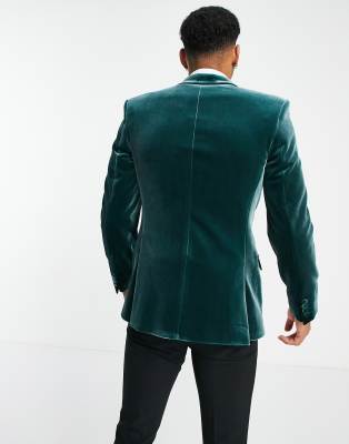 green velvet sport coat