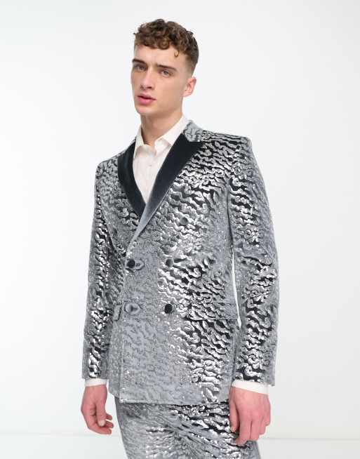 Asos mens outlet sequin jacket