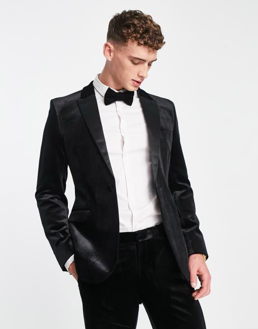 Velvet black shop tuxedo jacket