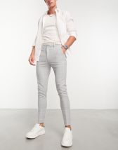 ASOS DESIGN skinny smart pants in mint green