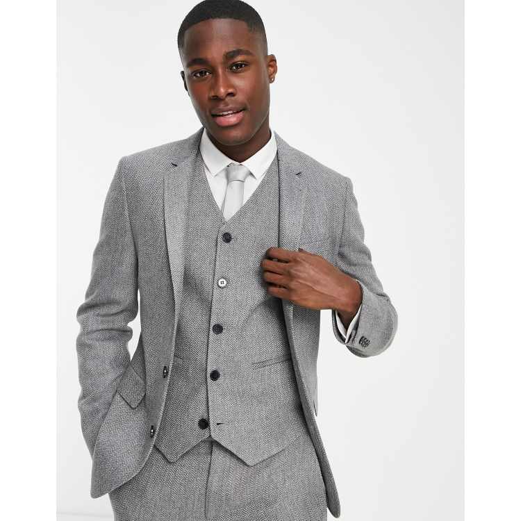 Raffa Italian Tweed Suit Jacket