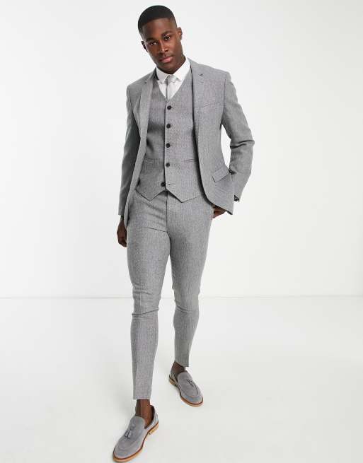 Asos grey clearance suit