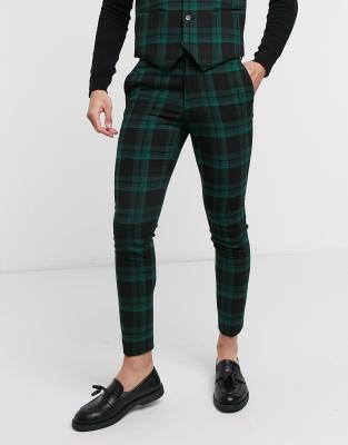 asos checkered pants mens