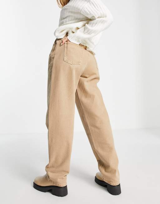 ASOS DESIGN 'super slouchy' mom jean in tobacco, 2 of 4
