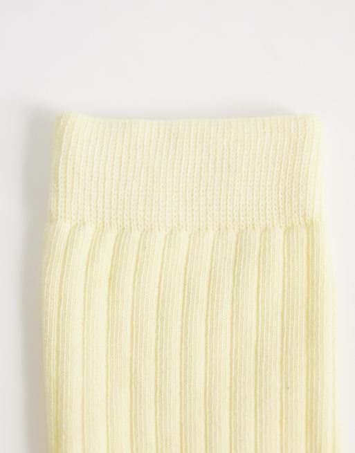 ASOS DESIGN super soft ankle socks in buttermilk, 2 of 3