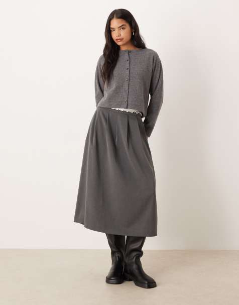 ASOS DESIGN super soft button through long sleeve co ord - view 1