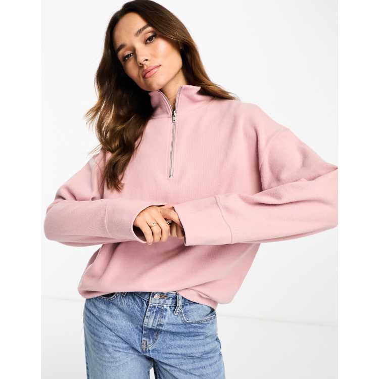 Half zip jumper womens asos 2025
