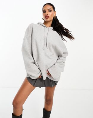 ASOS DESIGN super soft oversized hoodie in grey marl | ASOS