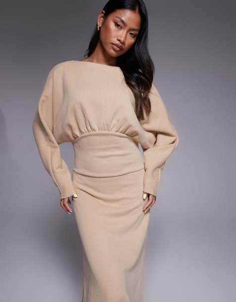 classic misses dresses Cute Light Blue Smocked Maxi Dress | Trendy Women's front micro Back: Straight strapless back with a concealed center zipper closure Puff Sleeve Babydoll Mini Size:15–15.5 Neck – 32/33 Sleeve