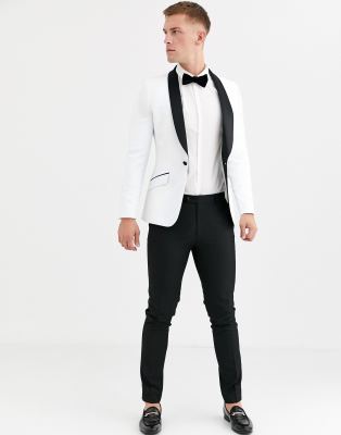 asos white tuxedo