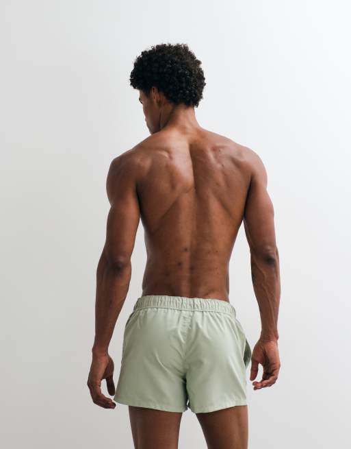 ASOS DESIGN - Superkorte zwemshort in saliegroen, 4 van 5