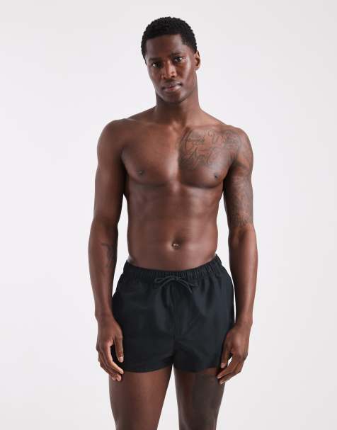 ASOS DESIGN - Superkorte zwemshort in zwart - view 1
