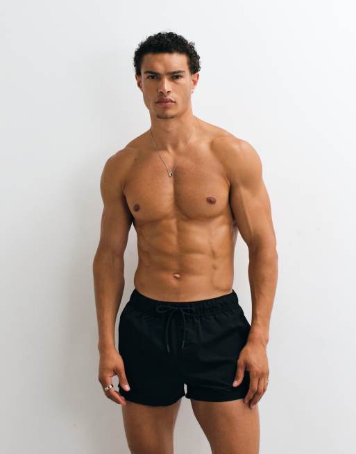 ASOS DESIGN - Superkorte zwemshort in zwart, 4 van 5