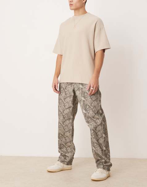 ASOS DESIGN - Superposede bukser med camouflage-print - view 1