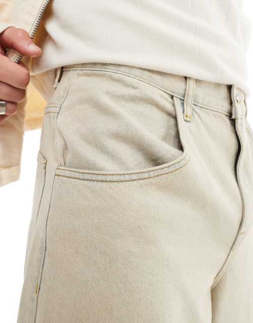 ASOS DESIGN super baggy jeans with vintage tint