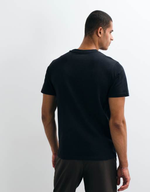 ASOS DESIGN – Superschweres T-Shirt aus Baumwolle in Schwarz, 4 von 5