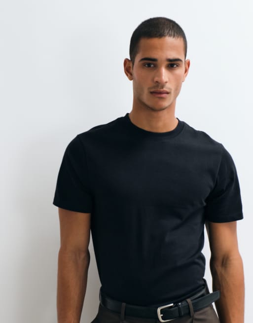 ASOS DESIGN – Superschweres T-Shirt aus Baumwolle in Schwarz, 5 von 5