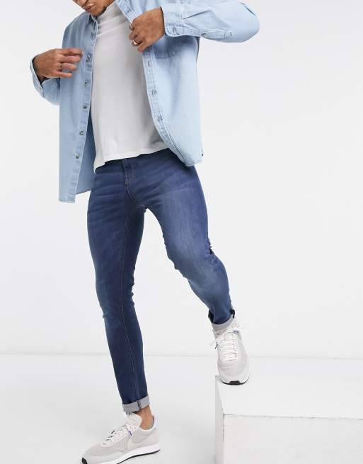 ASOS DESIGN - Superskinny jeans in dark wash, 4 van 4