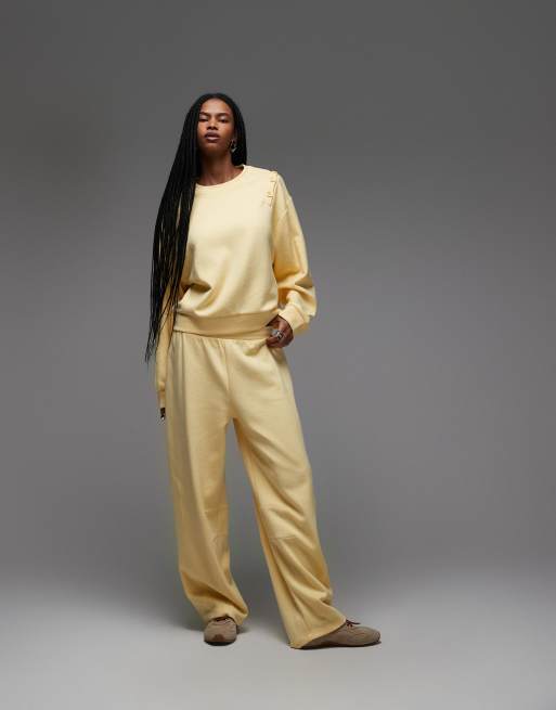 ASOS DESIGN supersoft button shoulder detailing sweatshirt, 2 of 4
