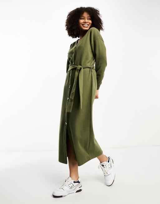 Maxi on sale belted cardigan