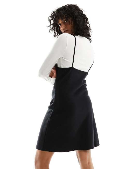 Long sleeve 2024 under dress slip