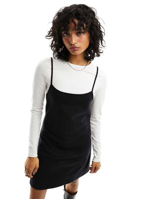 Long sleeve hotsell under slip dress