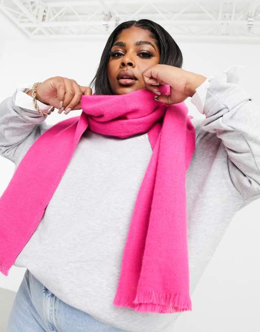 Pink scarf on sale