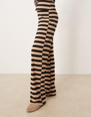 Asos Design Supersoft Pants In Neutral