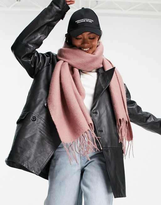 Dusty pink hot sale scarf