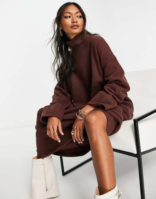 Asos midi jumper dress best sale