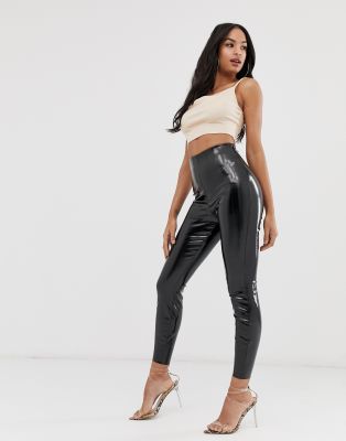 ASOS DESIGN - Superstrakke vinyl broek | ASOS