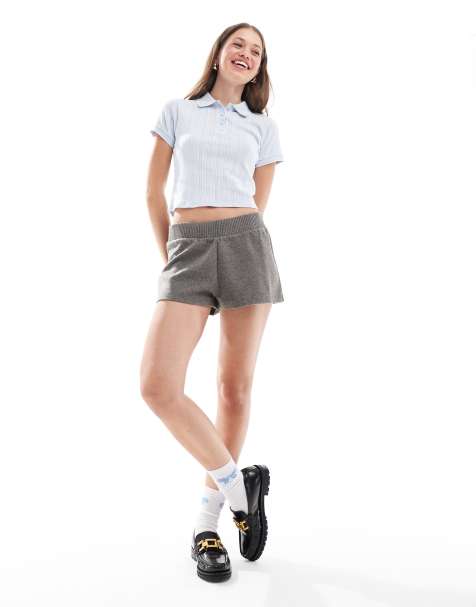 ASOS DESIGN – Superweiche Jersey-Shorts in Anthrazit - view 1