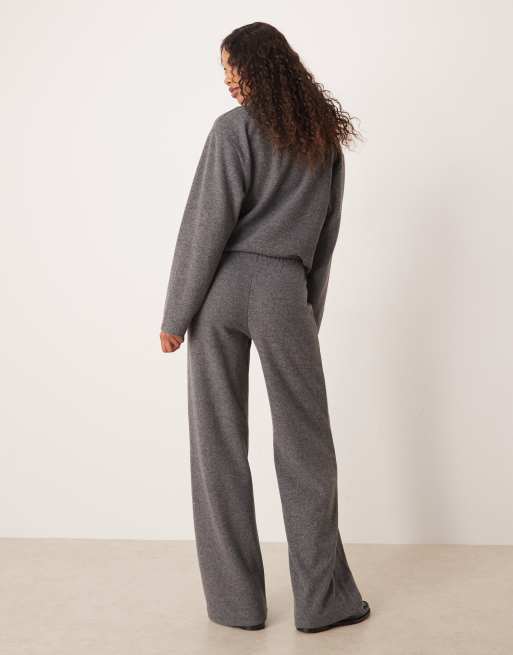 ASOS DESIGN - Superzachte broek in grijs, deel van co-ord set , 5 van 5