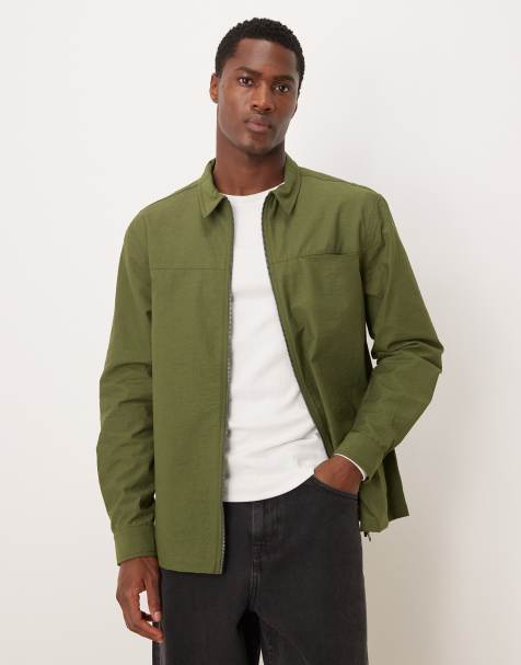 ASOS DESIGN - Surchemise à poche - Vert - view 1