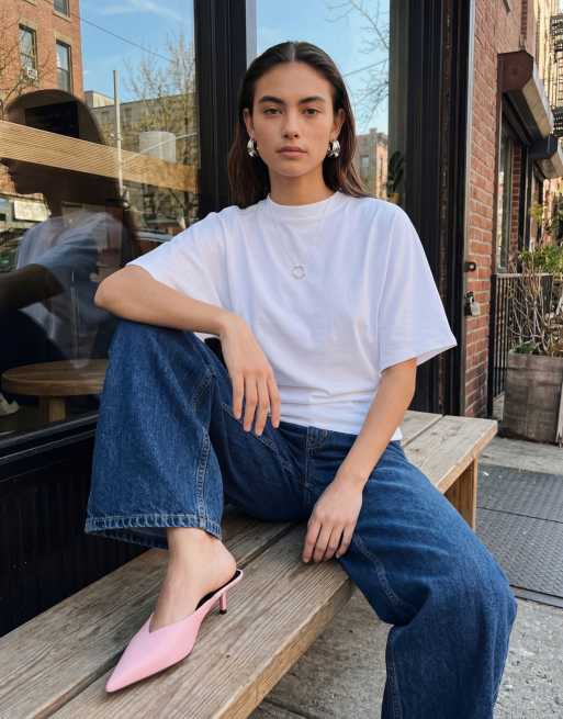 ASOS DESIGN - Surprise - Mules pointues à petits talons - Rose, 10 de 11