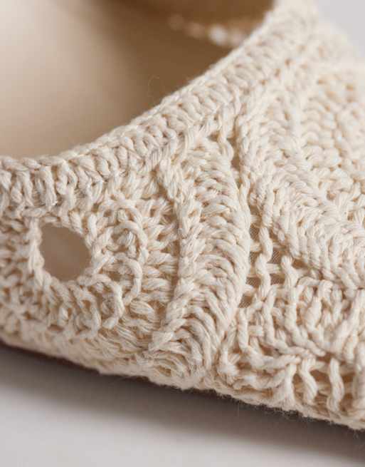 ASOS DESIGN - Surrey - Chaussures au crochet à bride arrière et talon mi-haut - Blanc, 3 de 4