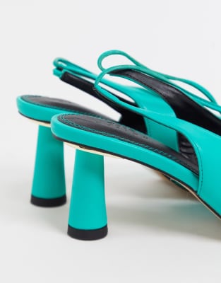 asos green heels
