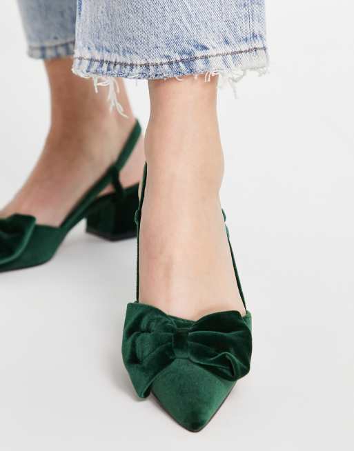 Asos best sale velvet heels