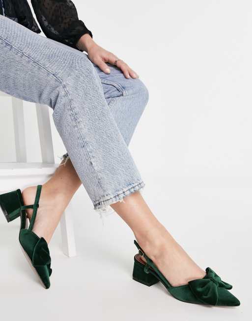 Green hot sale shoes asos