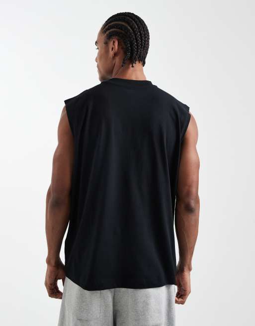 ASOS DESIGN – Svart baslinne i oversize, 3 av 5