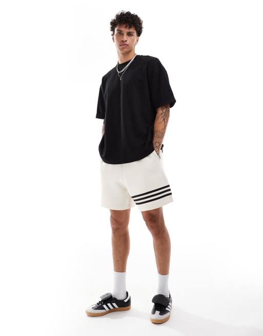 ASOS DESIGN – Svart crosshatch-strukturerad t-shirt i oversize med uppvikt ärm, 2 av 4