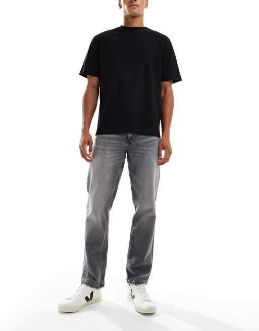 ASOS DESIGN – Svart, enkel t-shirt med rund halsringning och avslappnad passform, 3-pack , 3 av 5