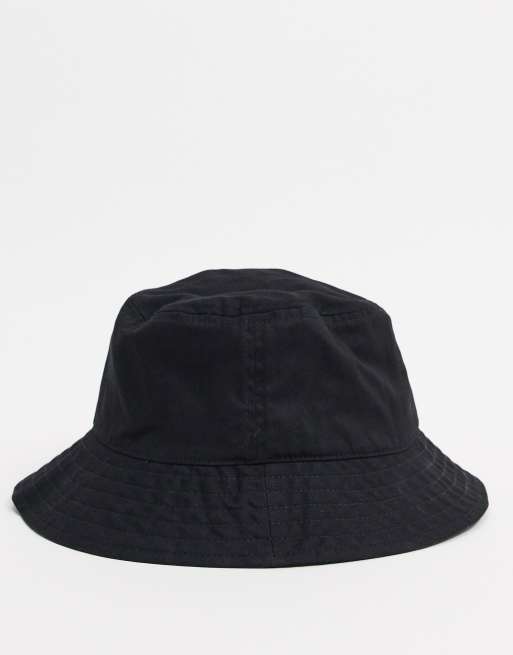 ASOS DESIGN – Svart fiskarhatt i bomull, 2 av 4