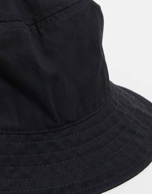 ASOS DESIGN – Svart fiskarhatt i bomull, 3 av 4