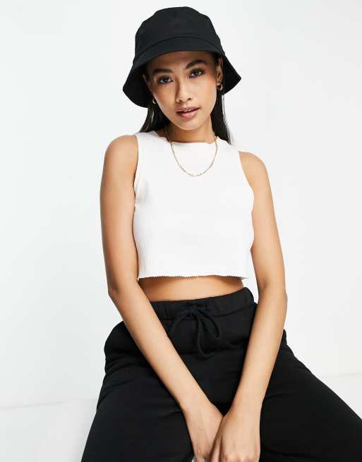 ASOS DESIGN – Svart fiskarhatt i bomull, 4 av 4