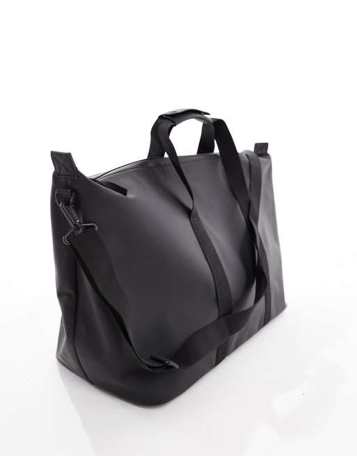 ASOS DESIGN – Svart, gummerad bag, 4 av 4