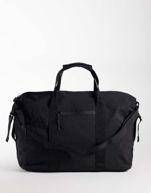 ASOS DESIGN – Svart gymväska, 4 av 4
